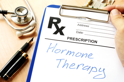 hormone therapy on prescription pad